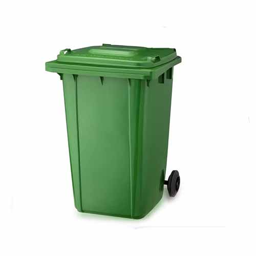 Plastic Garbage Bin trash can Dustbin Dumpsters Waste Container Food Rubbish Bin Recycler Waste Bin