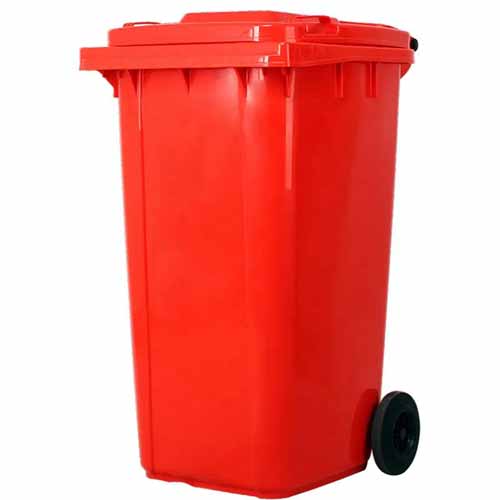 Durable Refuse Bin Trash Can Waste Basket