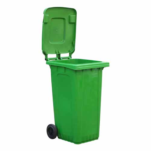 100L 120L 240L 360L Customize Color Large Outdoor Public HDPE Recycle Dustbin Pedal Plastic Garbage