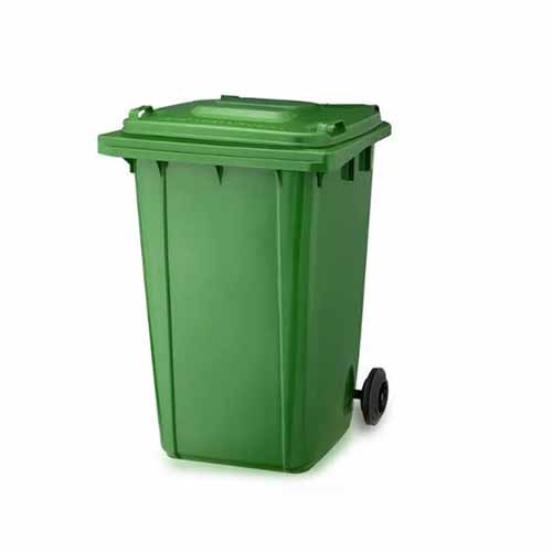 Large Garbage can 240 Liter Recycling Waste Bin Wheels Plastic trash can Wheelie Bin