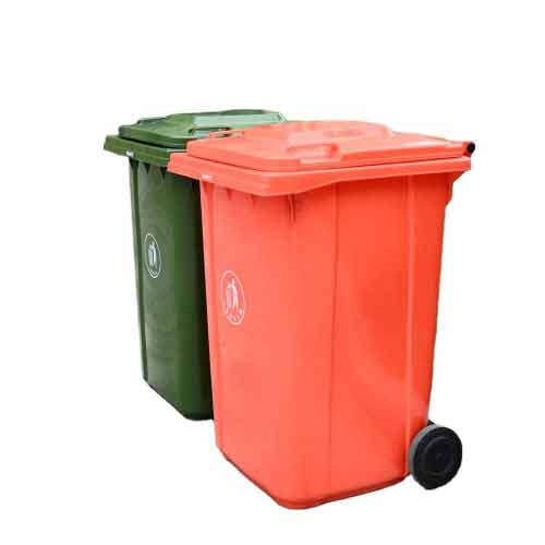 Stackable Trash Cans - Space-Saving Storage & Transport